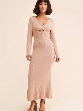 Elliat Bajan Tan Maxi Dress